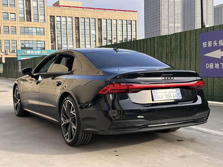 Audi A7L 2023 45 TFSI quattro S-line Black Warrior - zdjęcie 20