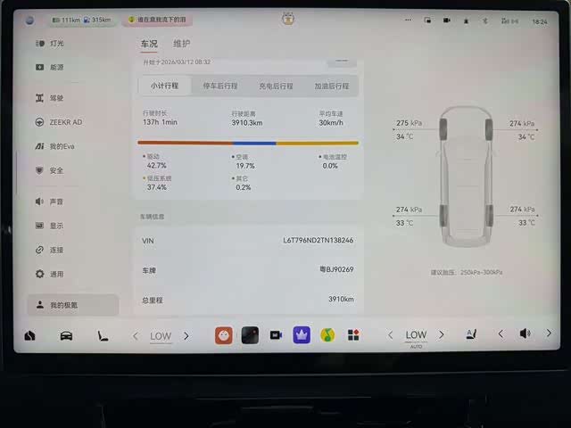Zeekr 9X 2025曜黑版 70kWh 6-seater - zdjęcie 12